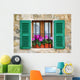 Mediterranean Window Wall Decal