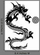 2012 Flying Chinese Dragon Wall Decal