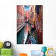 Canal With Gondola Wall Decal