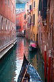 Canal With Gondola Wall Decal
