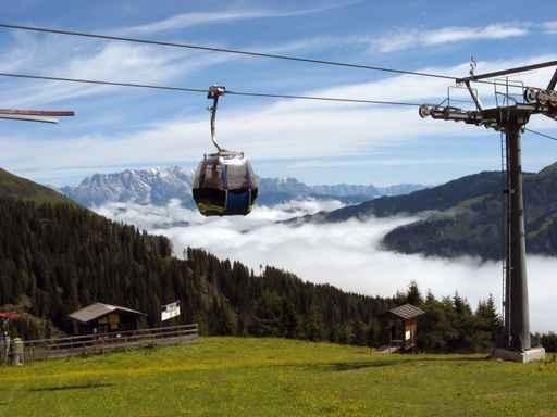 Before Misty Gondola Alpine Wall Decal