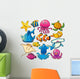 Sea Animals Collection Wall Decal