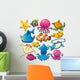 Sea Animals Collection Wall Decal