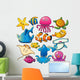 Sea Animals Collection Wall Decal