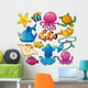 Sea Animals Collection Wall Decal