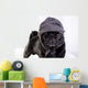 Black Mop With Woolen Wall Decal