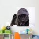 Black Mop With Woolen Wall Decal
