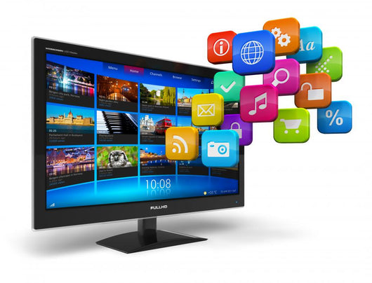 Internet Television Concept Wall Decal