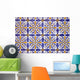 Traditional Portuguese Glazed Tiles Wall Decal