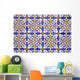 Traditional Portuguese Glazed Tiles Wall Decal