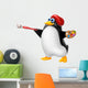 Pinguino Pittore Wall Decal