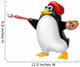Pinguino Pittore Wall Decal
