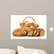 Composition With Bread And Basket Wall Decal