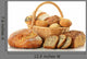 Composition With Bread And Basket Wall Decal