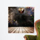 Grunge Disco Ball Wall Decal