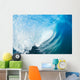 Inside an Ocean Wave Wall Decal