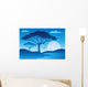 Savannah Scenery With Trees Wall Decal