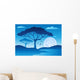 Savannah Scenery With Trees Wall Decal