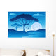 Savannah Scenery With Trees Wall Decal