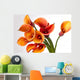 Orange Calla Lilieszantedeschia Over Wall Decal