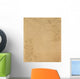 Old Grunge Letter Paper Wall Decal