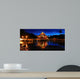 Chinese Style Pavilion Night Wall Decal