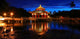 Chinese Style Pavilion Night Wall Decal