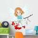 Winter Baby Christmas Fairy Wall Decal
