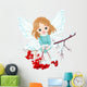 Winter Baby Christmas Fairy Wall Decal