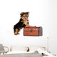 Yorkie Puppy White Wall Decal