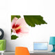 Hibiscus Flower White Wall Decal