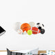Various Balls Sports Wall Decal