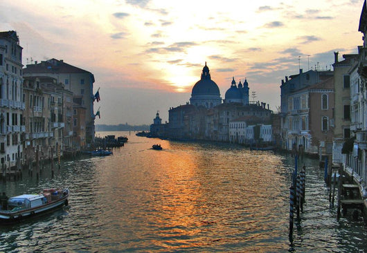 Venice Skyline at Sunset Wall Decal