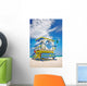Lifeguard House Miami Beach Wall Decal