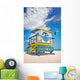 Lifeguard House Miami Beach Wall Decal