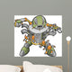 Big Robot Vector Illustration Wall Decal