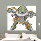 Big Robot Vector Illustration Wall Decal