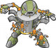 Big Robot Vector Illustration Wall Decal