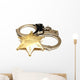 Sheriff Badge Wall Decal
