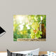 White Wine Bottle Vine Wall Decal