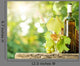 White Wine Bottle Vine Wall Decal