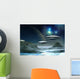 Alien World Fantasy Planet Wall Decal