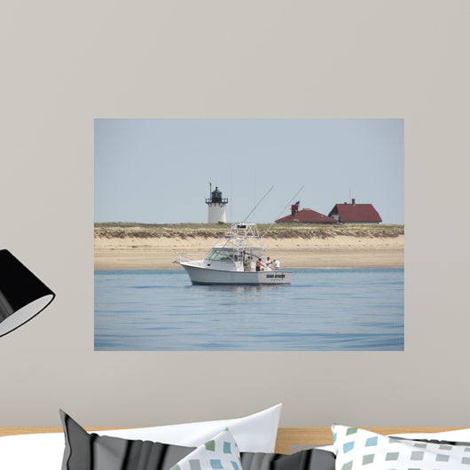 Cape Cod Oceanside Beach Wall Decal