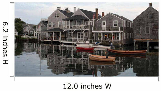 Boote Vor Einer Ha Wall Decal