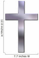 Christian Cross Wall Decal