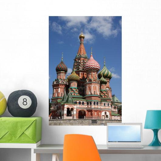 St Basil'S Cathedral Moscow Wall Decal