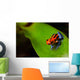 Red Poison Frog Wall Decal