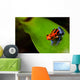 Red Poison Frog Wall Decal