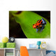 Red Poison Frog Wall Decal