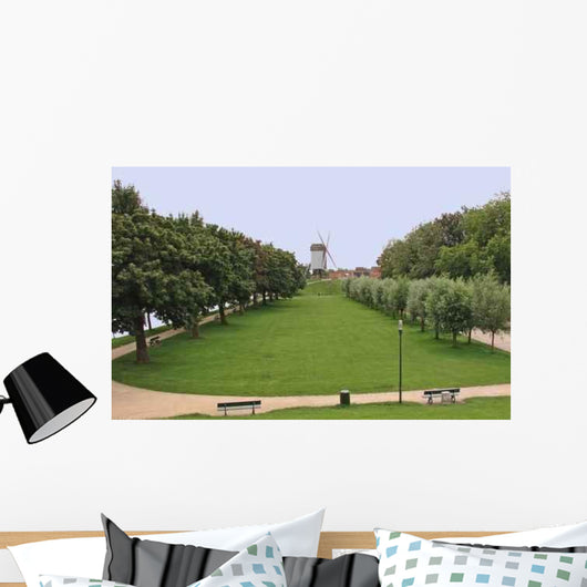 Old Muhlefestung Brugge Belgium Wall Decal